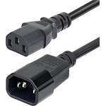 StarTech C14 -> C13 M/F tápkábel 4.5m fekete