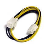 OEM Power 4pin M/F tápkábel 0.37m P4
