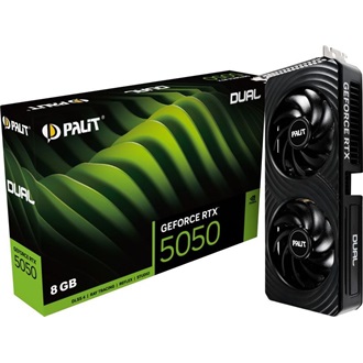 Palit GeForce RTX 5050 Dual 8GB GDDR6 128-bit grafikus kártya