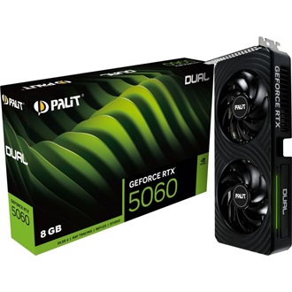 Palit GeForce RTX 5060 Dual 8GB GDDR7 128-bit grafikus kártya