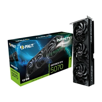 Palit GeForce RTX 5070 Infinity 3 12GB GDDR7 192-bit grafikus kártya