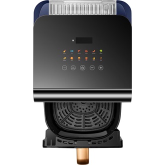 Panasonic AirFryer NF-CC600AXE ablakos forrólevegős sütő fekete