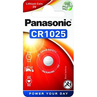 Panasonic CR1025 3V lítium gombelem 1db