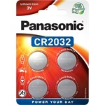 Panasonic CR2032EL-4B gomb (CR2032) Li elem 4db