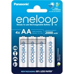 Panasonic Eneloop AA (LR6) 1900mAh NiMH akkumulátor 4db fehér