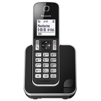 Panasonic KX-TGD310PDB DECT asztali telefon fekete