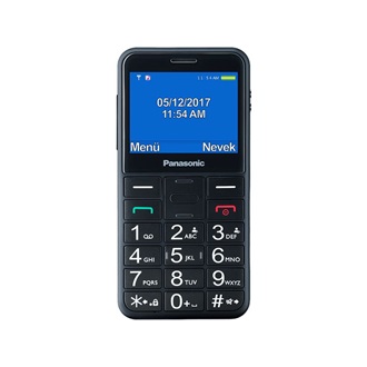 Panasonic KX-TU155 Senior mobiltelefon fekete