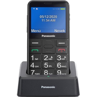 Panasonic KX-TU155 Senior mobiltelefon fekete