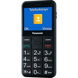 Panasonic KX-TU155 Senior mobiltelefon fekete