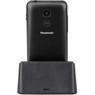 Panasonic KX-TU155 Senior mobiltelefon fekete
