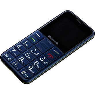 Panasonic KX-TU155 Senior mobiltelefon kék