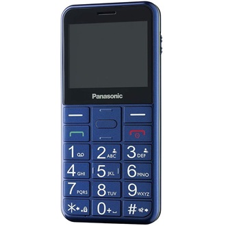 Panasonic KX-TU155 Senior mobiltelefon kék