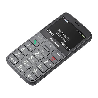 Panasonic KX-TU160 Senior mobiltelefon szürke