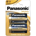 Panasonic LR20APB/2BP 1,5V D/góliát tartós alkáli elem 2db