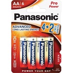 Panasonic LR6PPG/6BP 4+2F 1,5V AA/ceruza tartós alkáli elem 6db