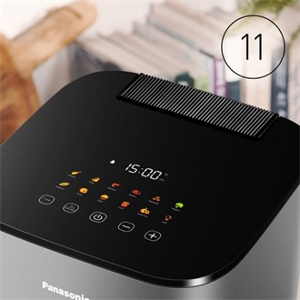 Panasonic NF-CC500SXE ablakos forrólevegős sütő fekete