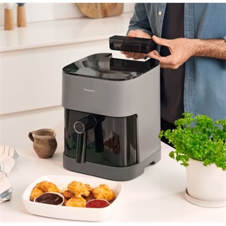 Panasonic NF-CC500SXE ablakos forrólevegős sütő fekete