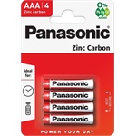Panasonic R03R-4BP AAA (LR03) cink-mangán elem 4db