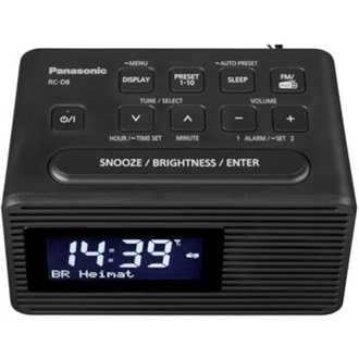 Panasonic RC-D8EG rádiós ébresztőóra