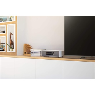 Panasonic SC-DM502 Premium Stereo System 2.0 HiFi hangrendszer fehér