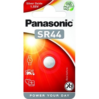 Panasonic SR-44 1,55V ezüst-oxid óraelem 1db