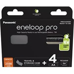 Panasonic eneloop pro AA (LR6) 2500mAh NiMH akkumulátor 4db fekete