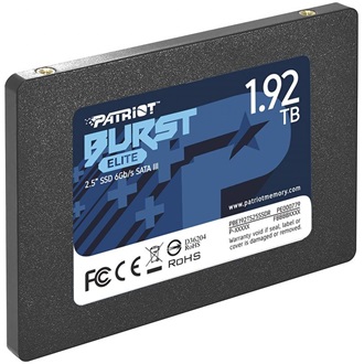 Patriot Burst Elite 1,92TB SATA3 2,5" SSD fekete