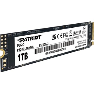 Patriot P320 1TB PCIe x4 (3.0) NVMe M.2 2280 SSD zöld