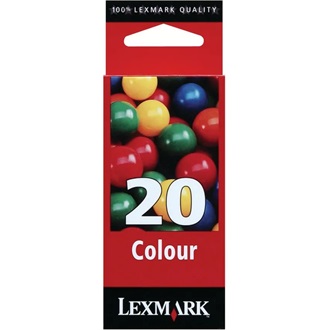 Lexmark 15MX120E COLOR No20 HIGH CAPACITY tintapatron 3-color