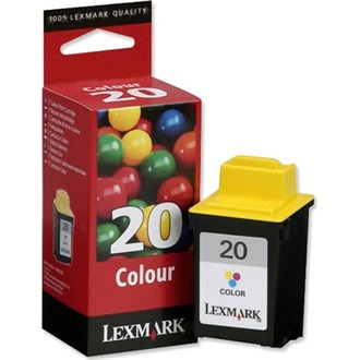 Lexmark 15MX120E COLOR No20 HIGH CAPACITY tintapatron 3-color