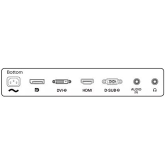 Philips 242S1AE 23.8" IPS LED monitor fekete