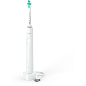 Philips 3100 Series Sonicare szett elektromos fogkefe fehér-fekete