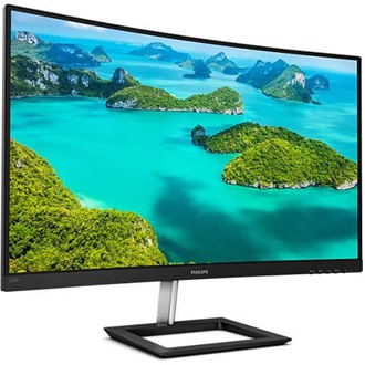 Philips 325E1C 31.5" ívelt VA LED monitor fekete