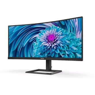 Philips 346E2CUAE 34" ívelt VA LED monitor fekete 100Hz FreeSync Premium