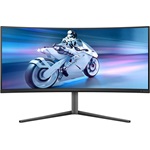 Philips 34M2C6500 34" ívelt Quantum Dot OLED gaming monitor szürke 175Hz