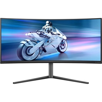 Philips 34M2C6500 34" ívelt Quantum Dot OLED gaming monitor szürke 175Hz