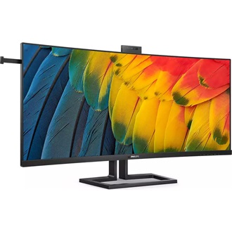 Philips 40B1U6903CH 5K2K UltraWide Thunderbolt 39.7" IPS LED monitor fekete 75Hz (KVM; 5MP webcam)
