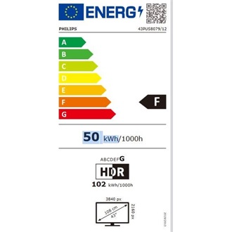 Philips 43" 43PUS8079 Ambilight Smart 4K UHD LED TV