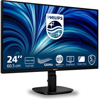 Philips Business 2000 23.8" IPS LED monitor fekete 120Hz