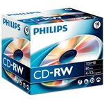Philips CD-RW80 CD-RW újraírható CD lemez 700MB