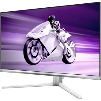 Philips Evia 8000 27M2N8500 26.5" Quantum Dot OLED gaming monitor fehér-ezüst 360Hz G-Sync / FreeSync Premium Pro