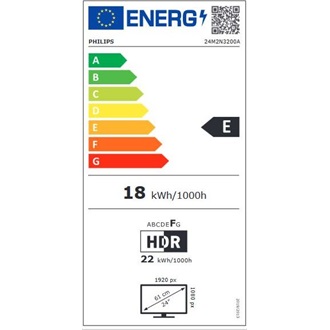 Philips Evnia 3000 24M2N3200A 23.8" IPS LED gaming monitor fekete 180Hz FreeSync Premium