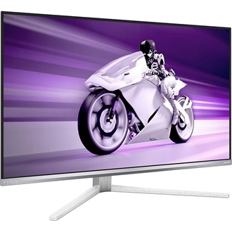 Philips Evnia 8000 32M2N8900 31.5" Quantum Dot OLED gaming monitor fehér 240Hz G-Sync (USB-C: 65W)
