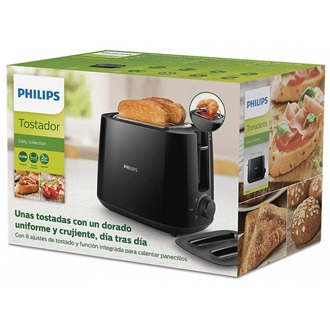 Philips HD2582 Daily Collection kenyérpirító fekete