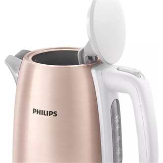 Philips HD9350/96 Viva Collection 1,7L-es rózsaarany-fehér vízforraló