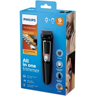 Philips MG3740 Series 3000 9-in-1 testszőrzet nyíró