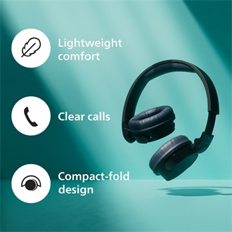 Philips TAH3209 fejhallgató fekete