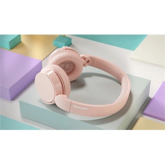 Philips TAH4209 fejhallgató headset rózsaszín
