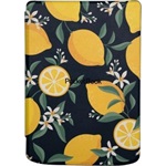PocketBook PB629/634 6" e-book olvasó tok mintás (Lemons)