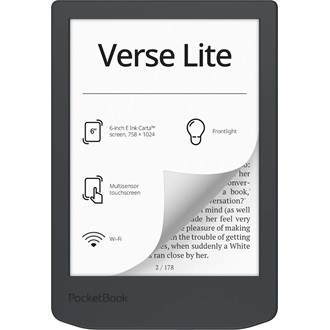 PocketBook Verse Lite 6" E-Ink Carta e-book olvasó szürke (Midnight Grey; Linux 3.10.65)